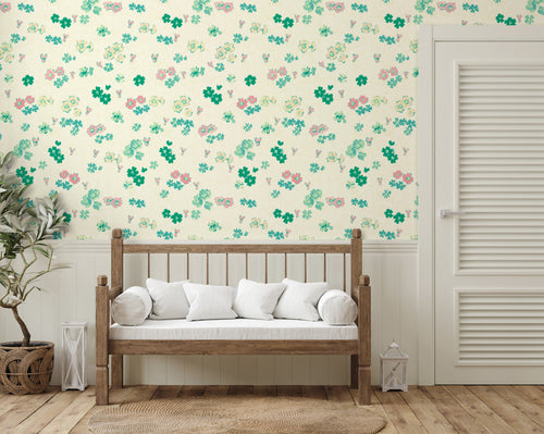 Paule Marrot Large Scale, Flower Field Wallpaper