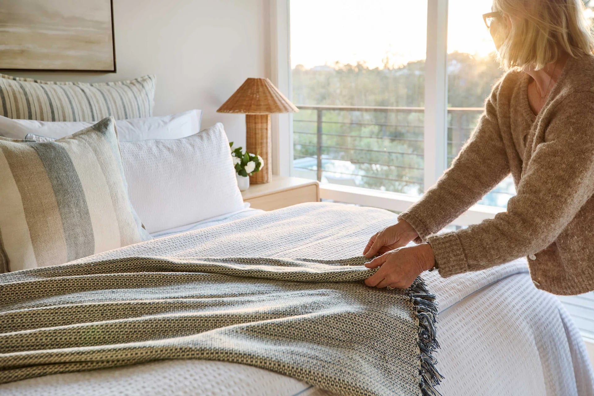 Pom Pom At Home Julian Oversized Throw