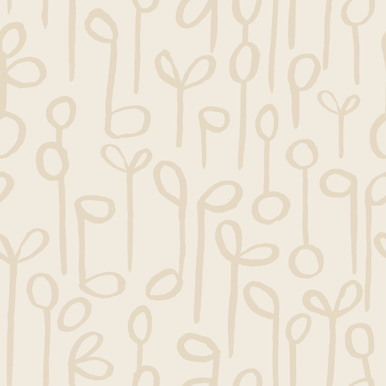 Susan Hable Seedlings Wallpaper