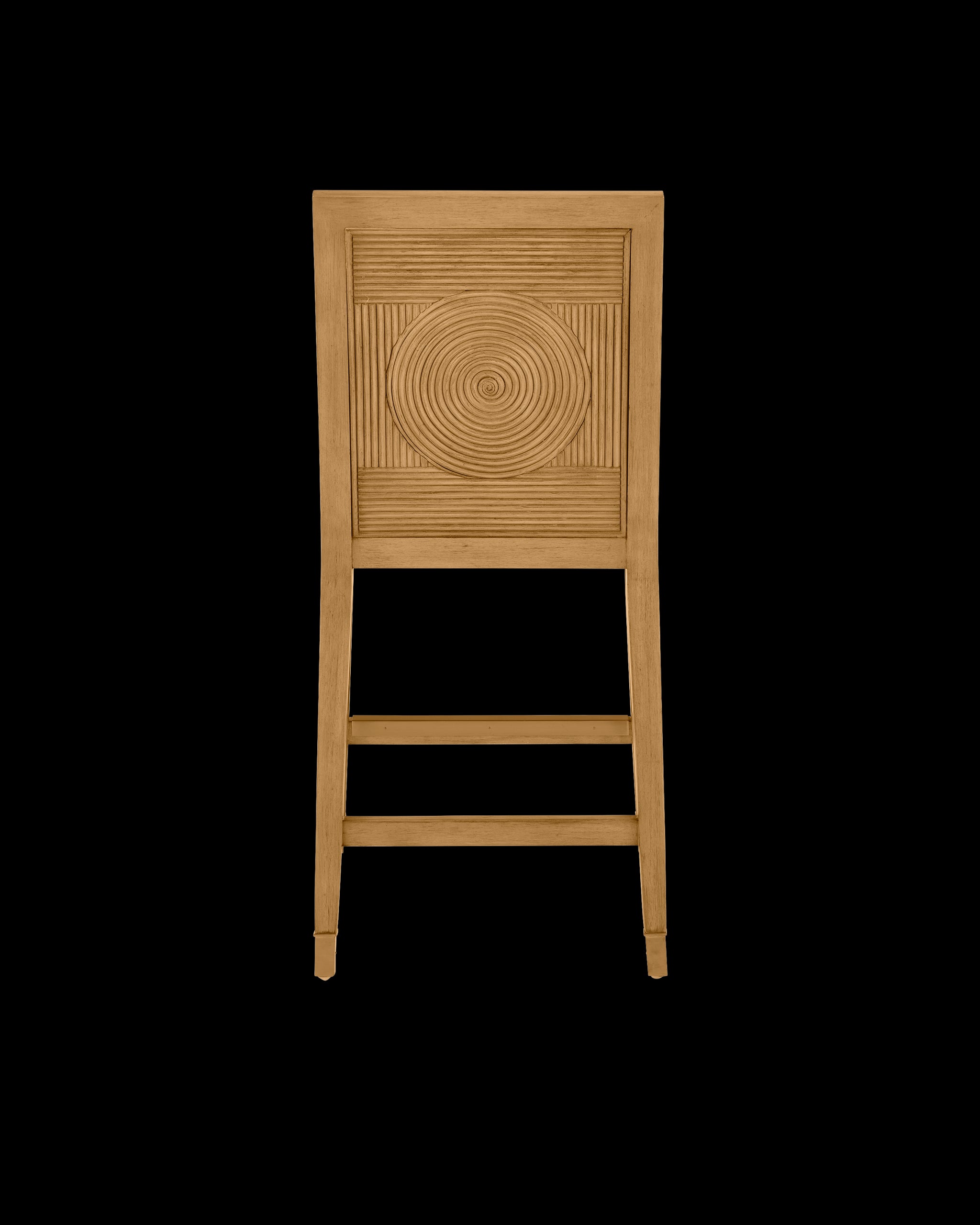 Currey & Company Santos Sea Sand Counter Stool, Liller Malt