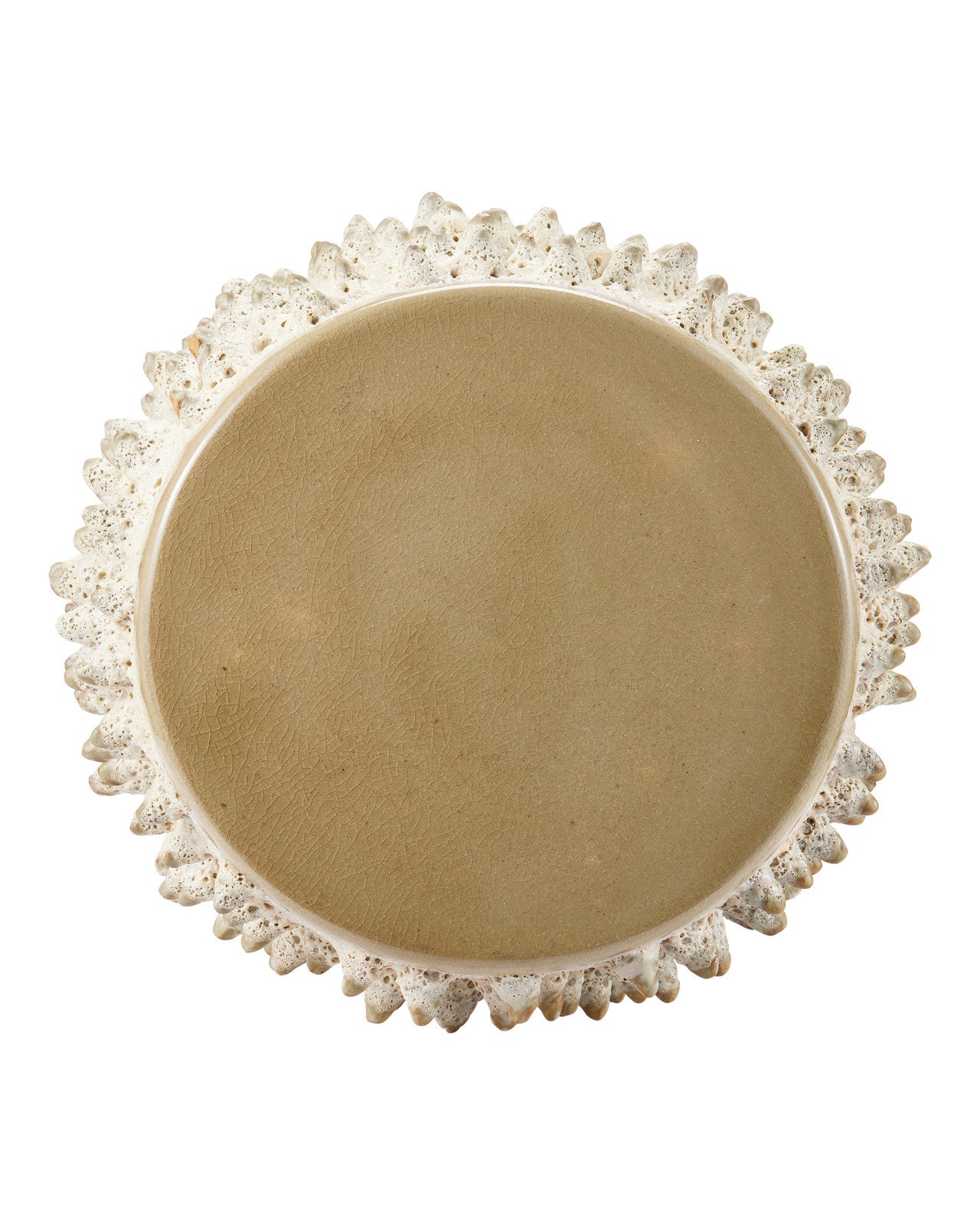 Currey & Company 19" Relic Sand Accent Table