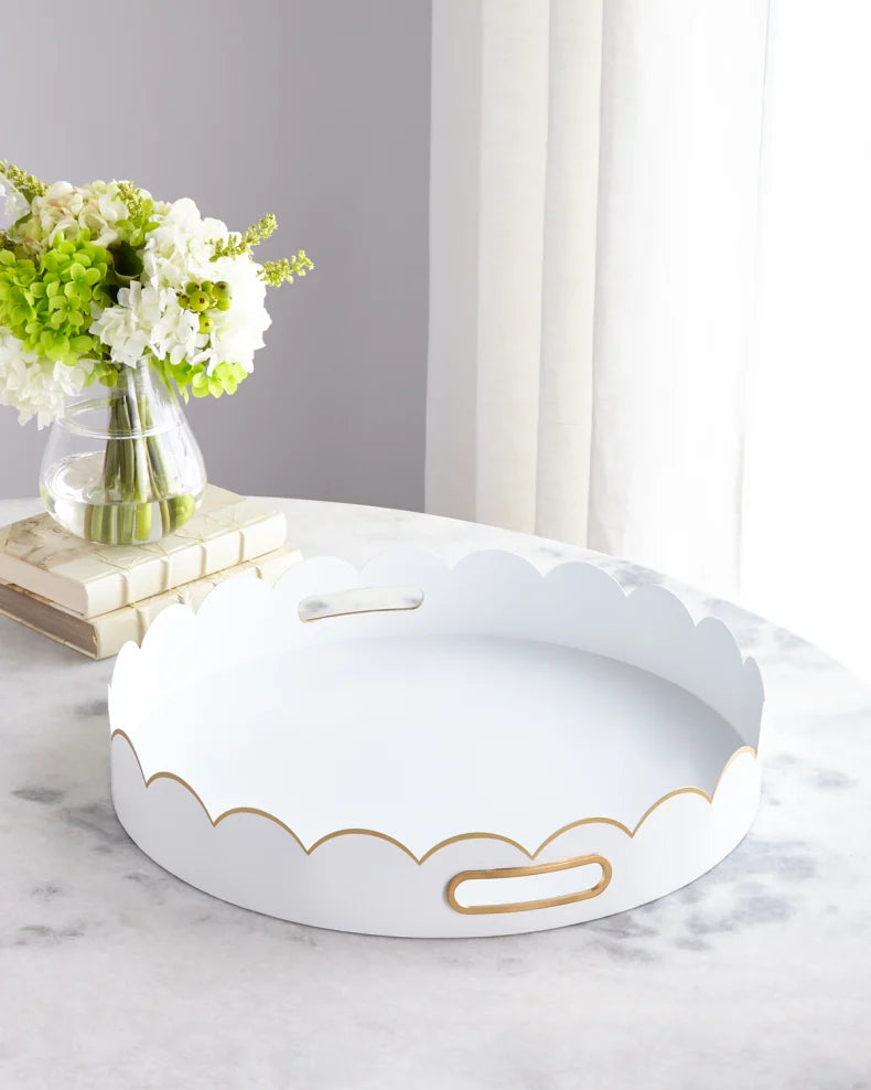 Eloise Scalloped Tray