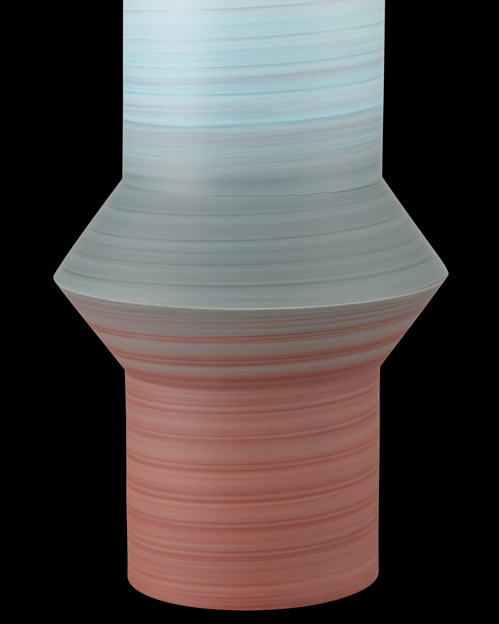 Currey & Company Happy 80's Blue & Red Vase Set Of 2