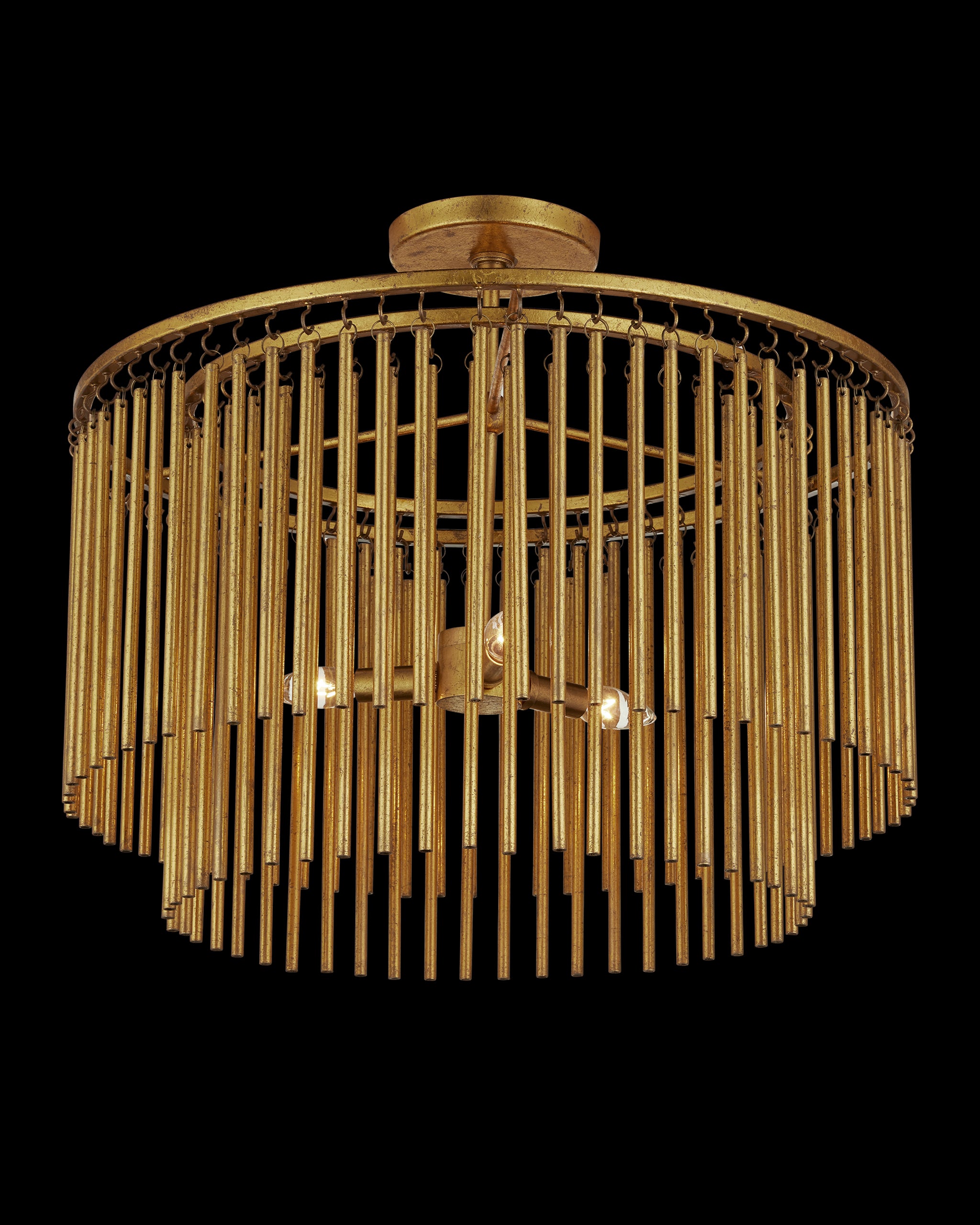 Currey & Company Mantra Semi Flush Mount