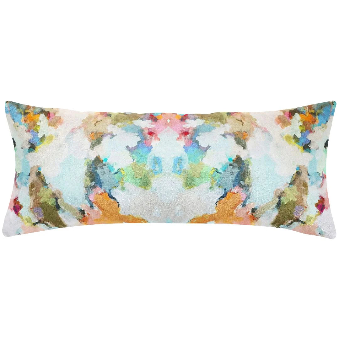 Under the Sea Linen Cotton Pillow by Laura Park