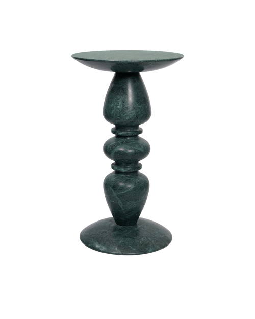 Currey & Company Nubia Green Accent Table