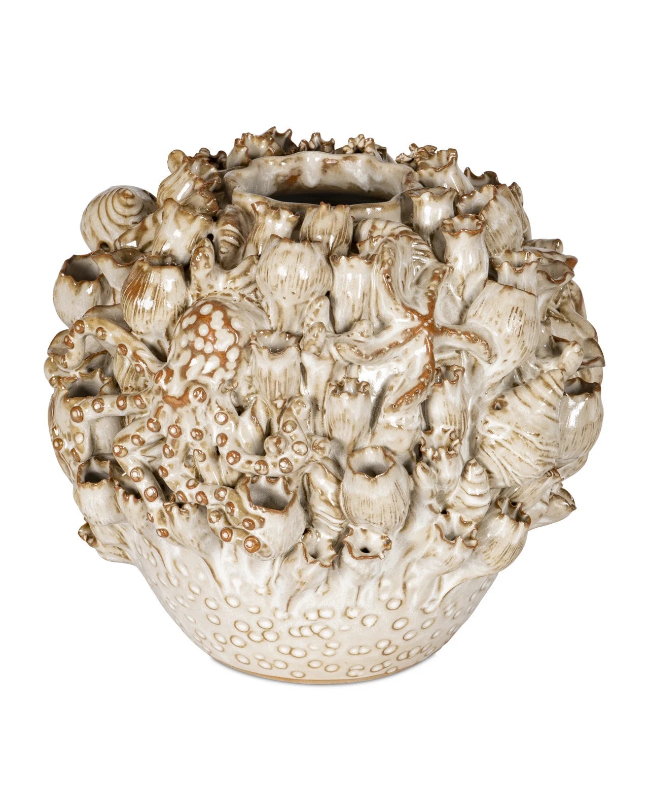 Currey & Company 12.5" Tidal Large Vase