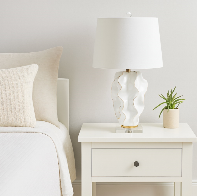 Old World Designs Hannah Wave Lamp