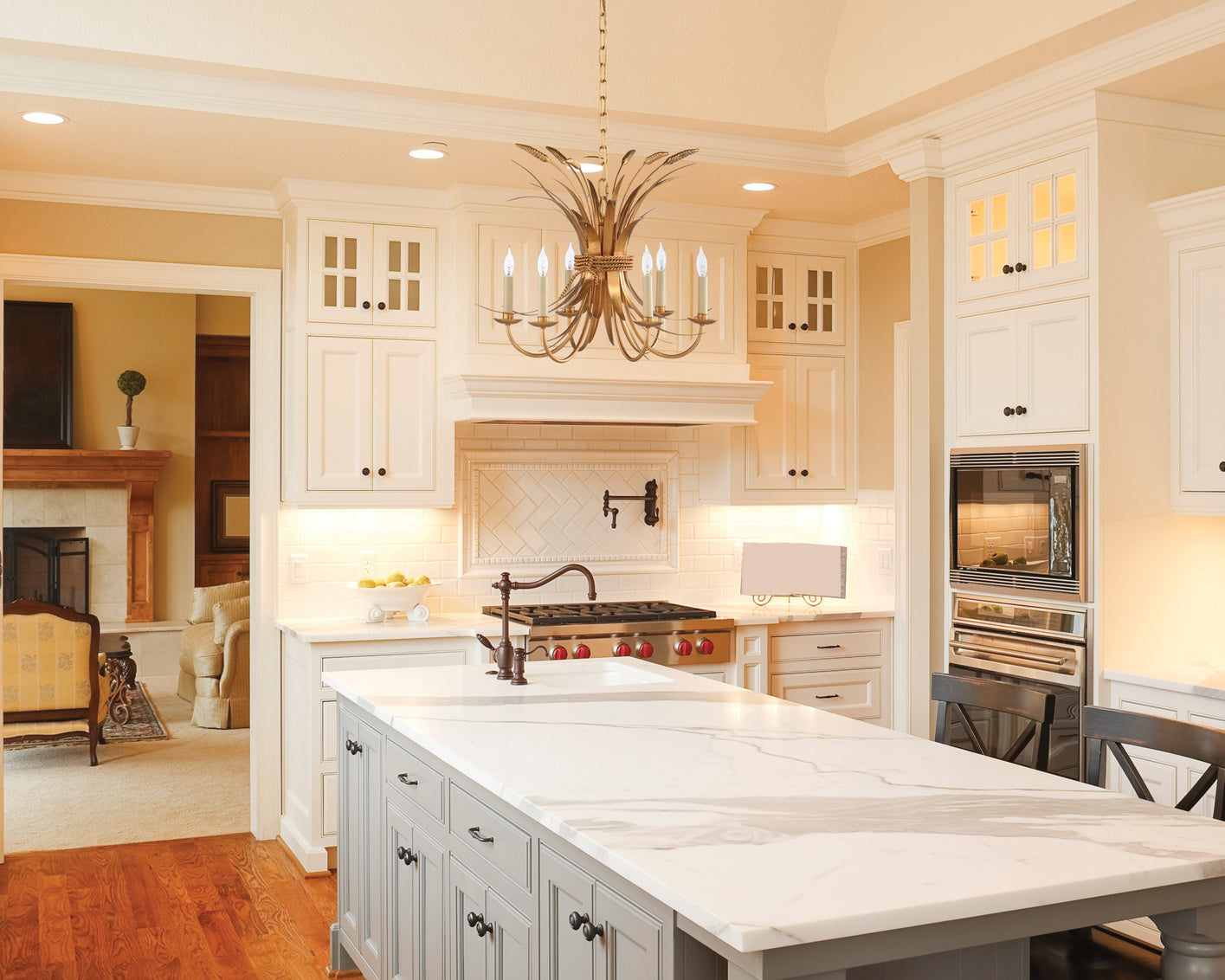 Chelsea House Wheat Chandelier