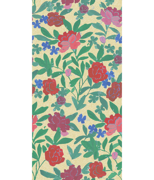 Paule Marrot Large Scale, Floral Bouquet Wallpaper