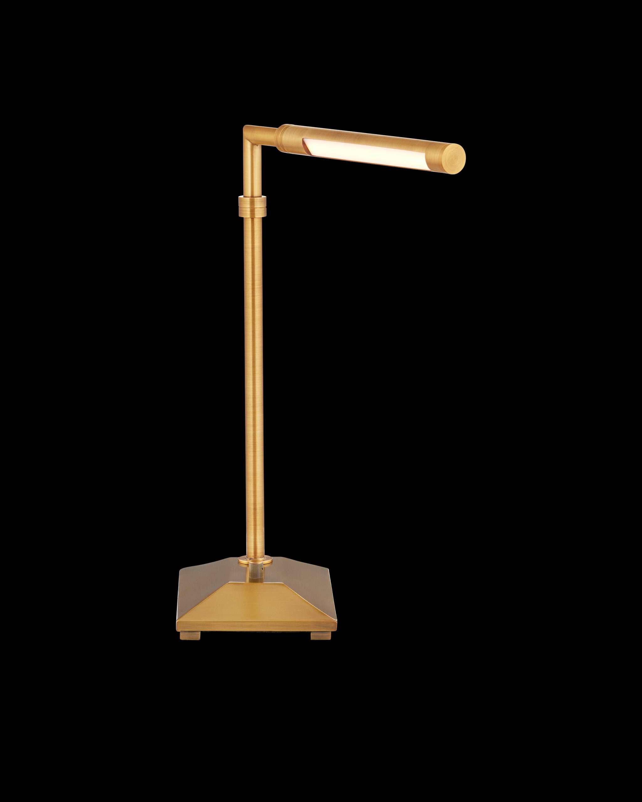 Currey & Company Autrand Brass Desk Lamp