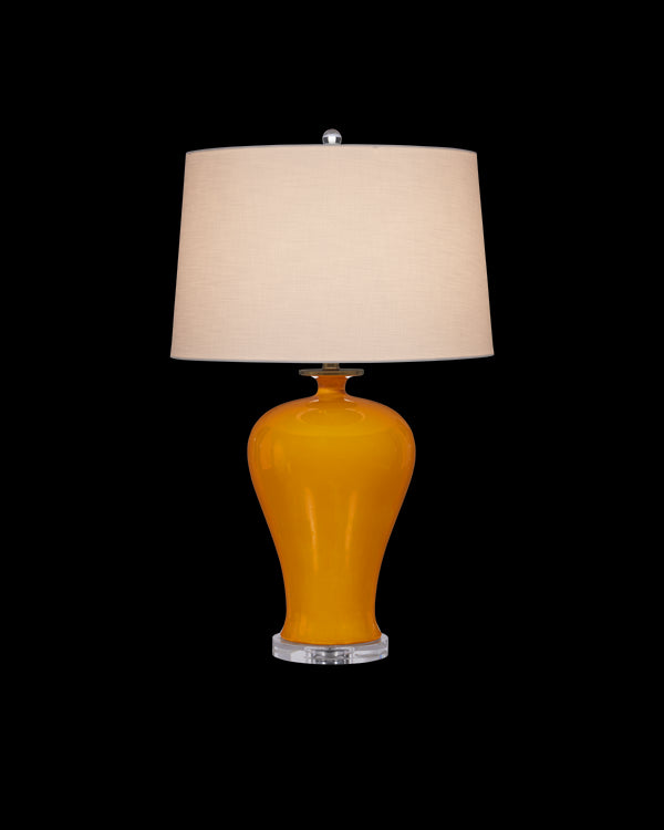 Currey & Company Imperial Yellow Table Lamp