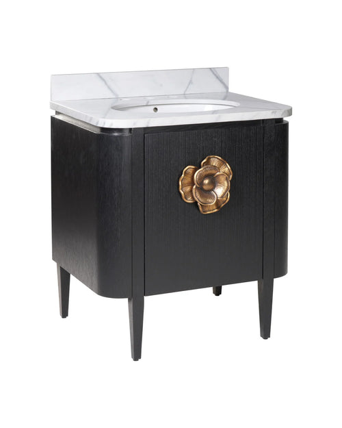 Currey and Company Briallen Bathroom Vanity Cabinet