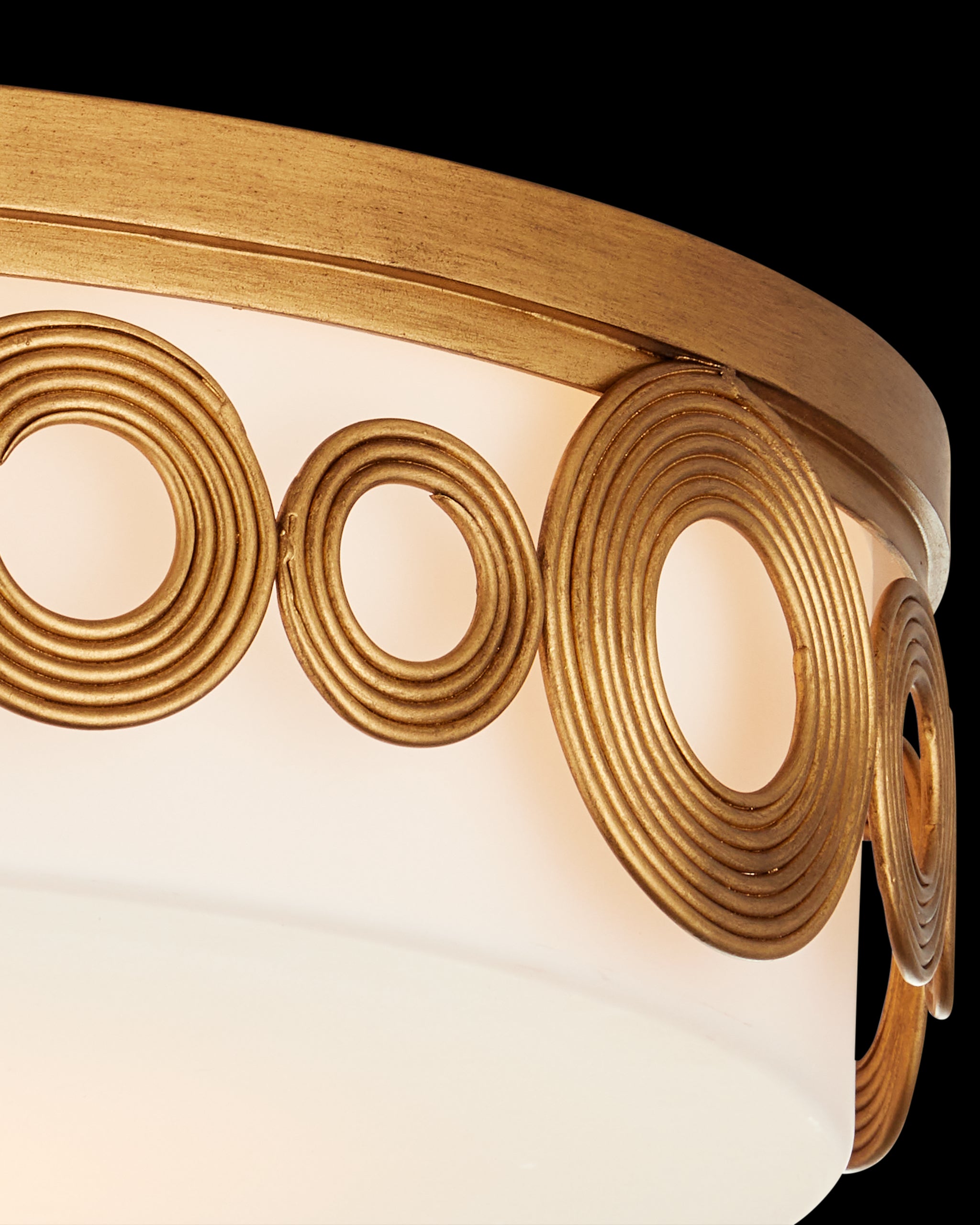 Currey & Company Gyges Flush Mount