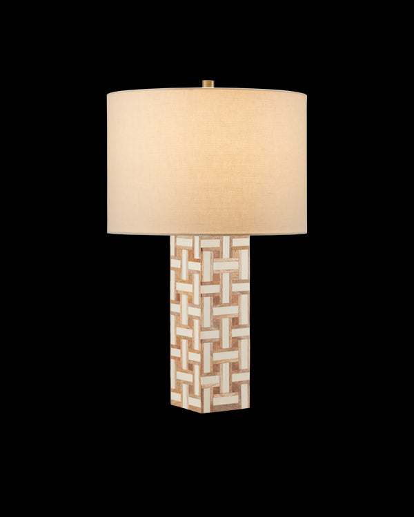 Currey & Company Aarna Cream Table Lamp