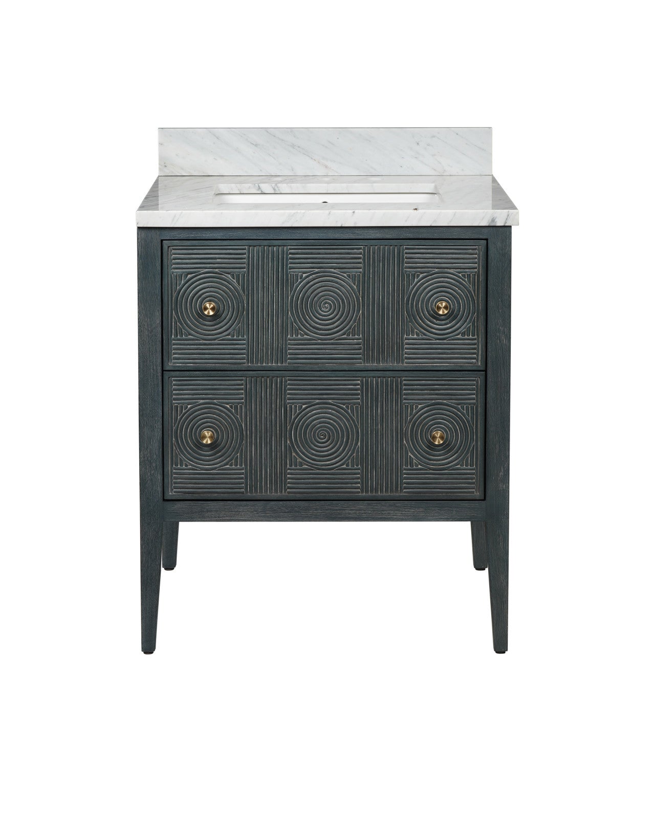 Currey and Company Santos 28" Bathroom Vanity
