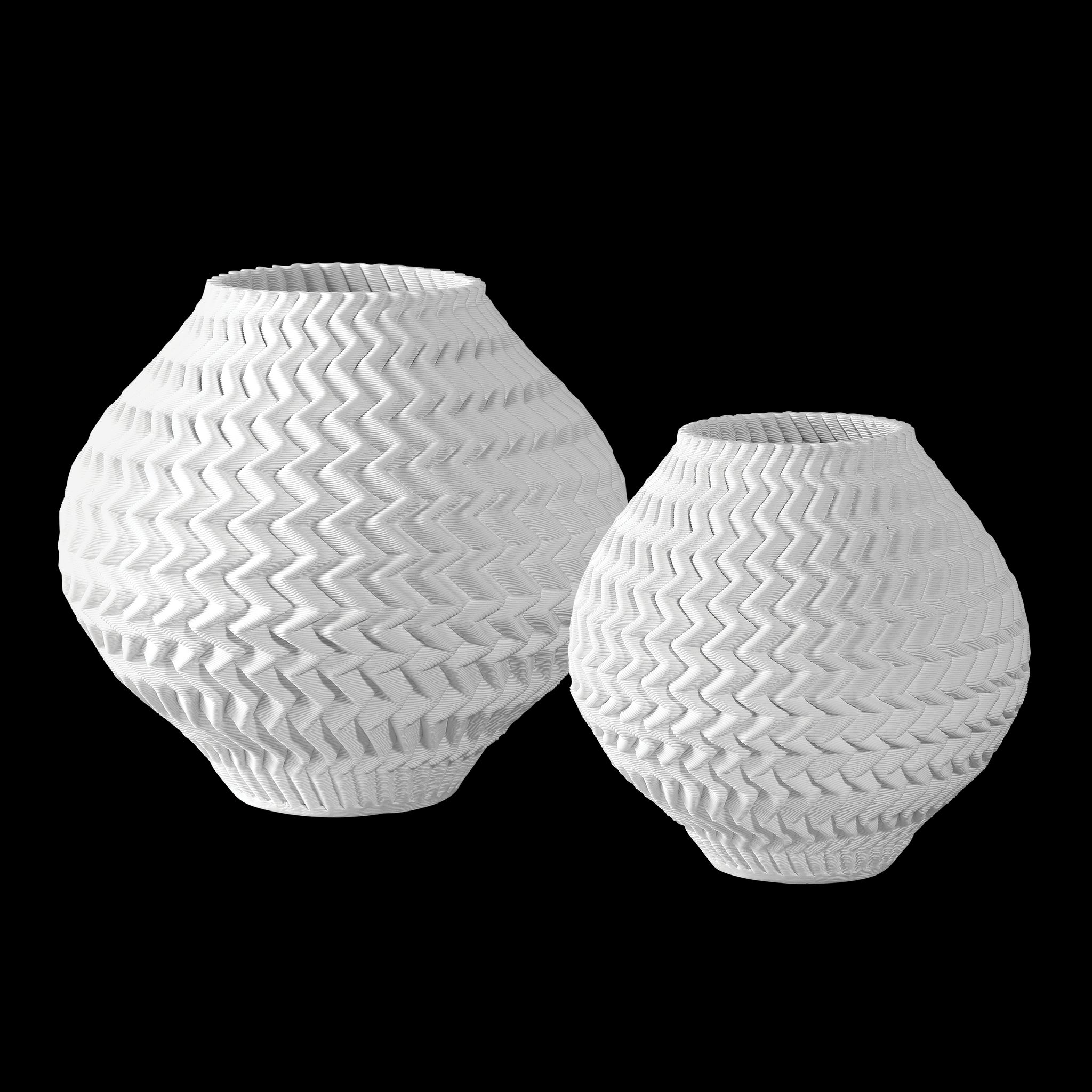 Currey & Company 11" Plisse Medium Vase