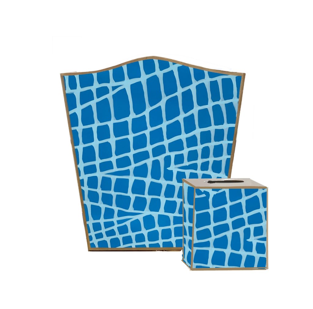 Dana Gibson Croc Wastebasket