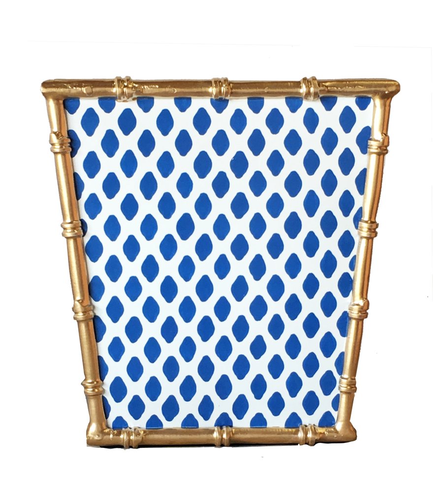 Dana Gibson Bamboo Parsi Wastebasket