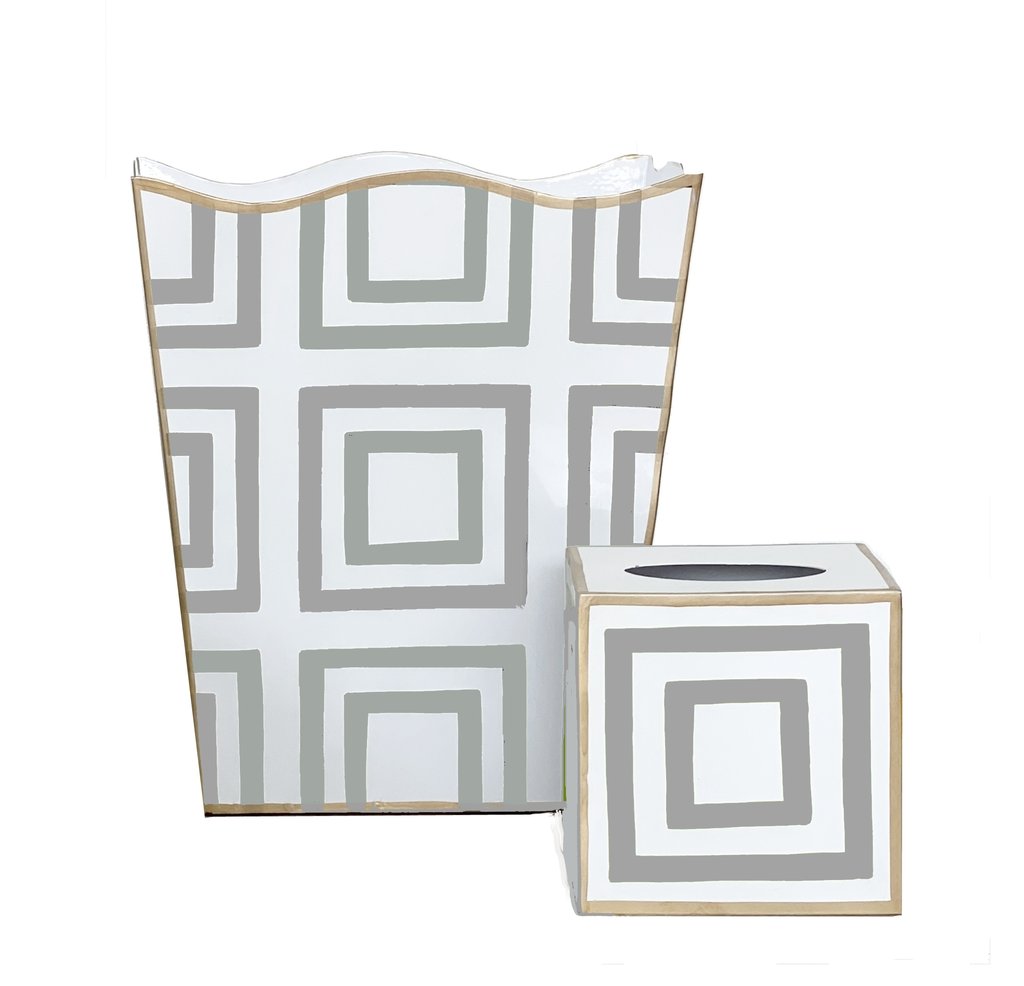 Dana Gibson Cooper Wastebasket