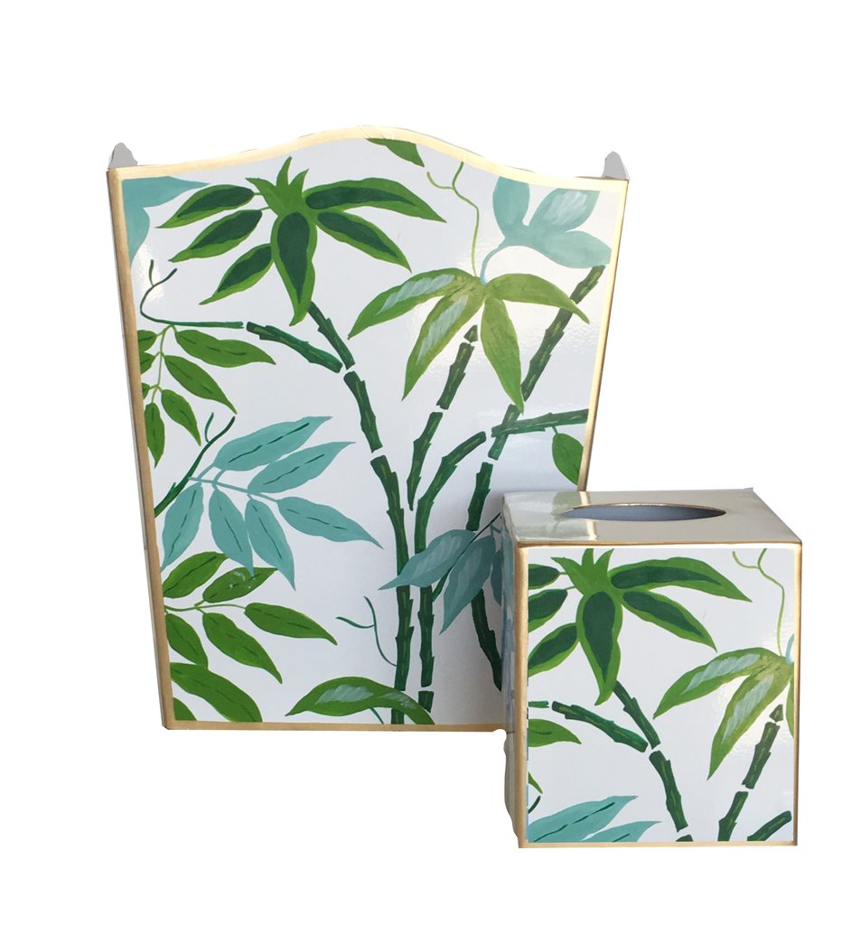 Fontaine Wastebasket by Dana Gibson