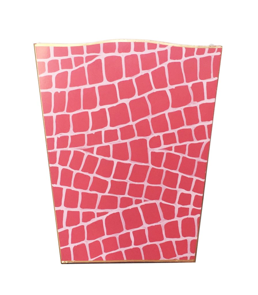 Dana Gibson Croc Wastebasket