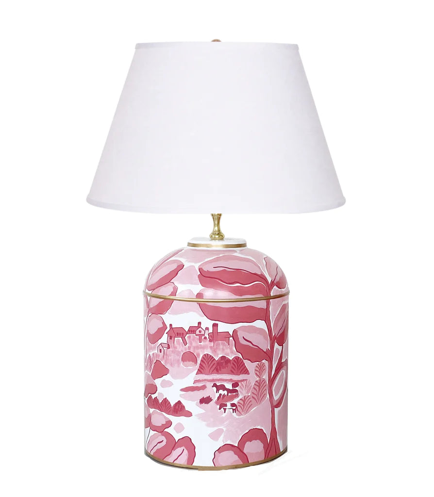 Dana Gibson Bristow Tea Caddy Lamp