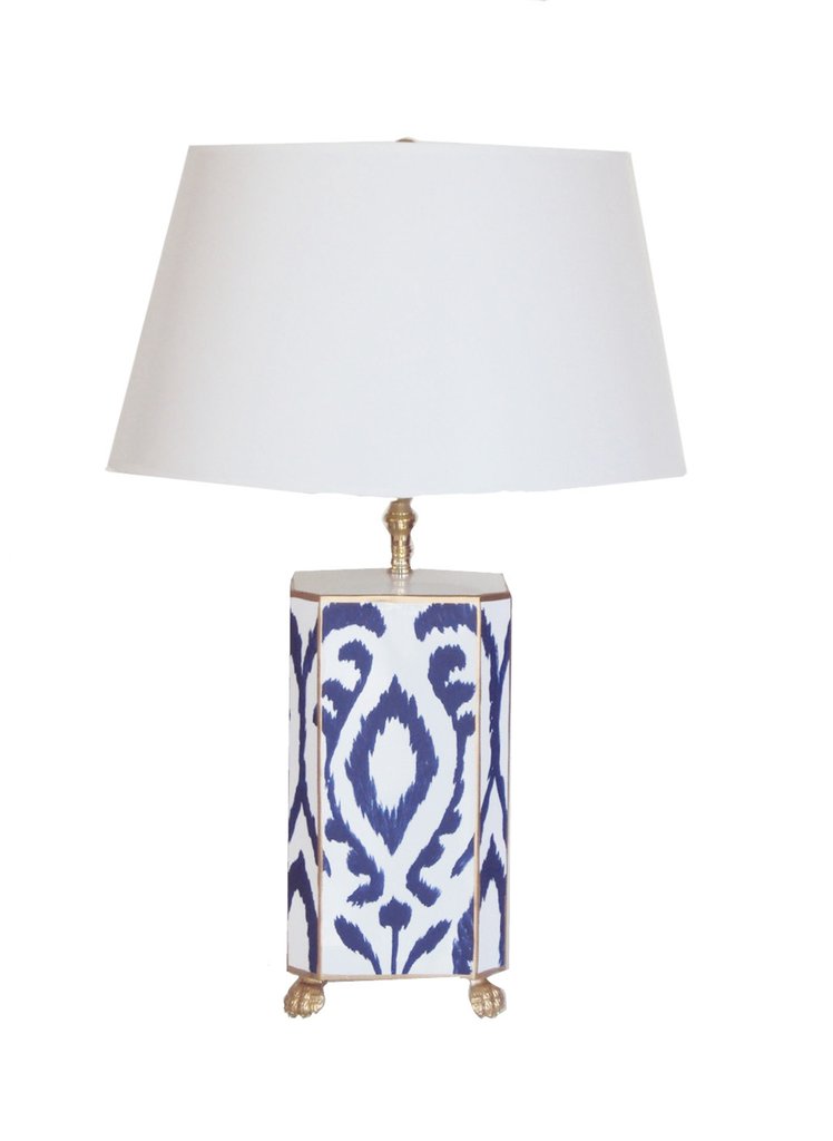 Dana Gibson Ikat Lamp