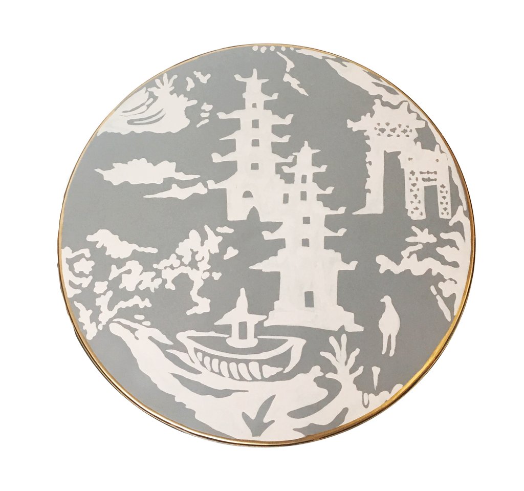 Glenbrook Table Beijing Grey by Dana Gibson