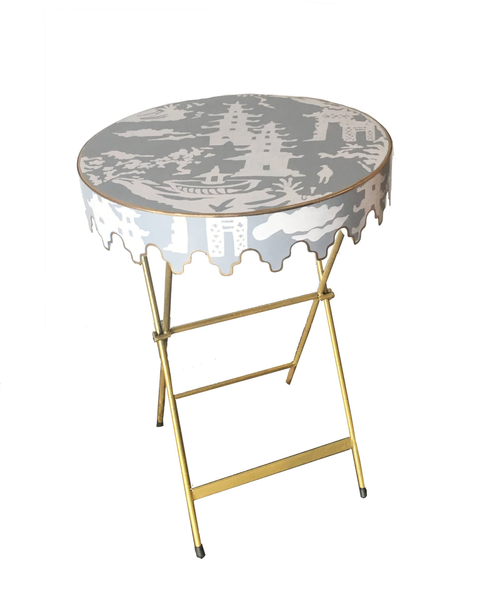 Glenbrook Table Beijing Grey by Dana Gibson