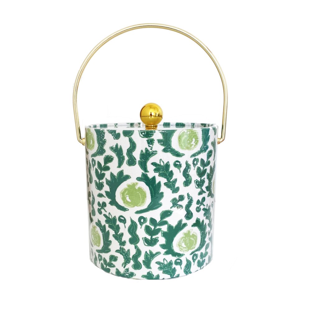 Dana Gibson Beaufont in Green Ice Bucket