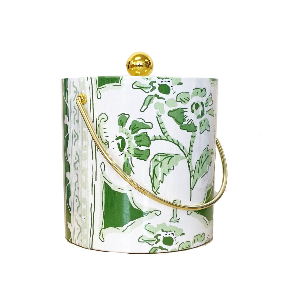 Dana Gibson Tolliver in Green Ice Bucket