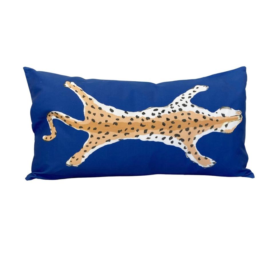 Dana Gibson Leopard Pillow