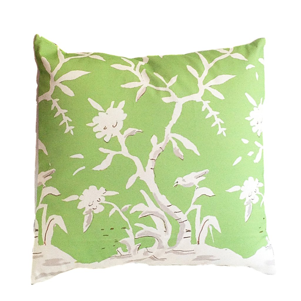 Dana Gibson Cliveden Pillow in Green