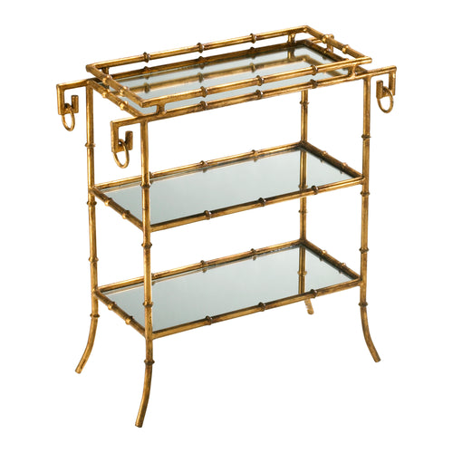 Bamboo Gold Table By Cyan Design