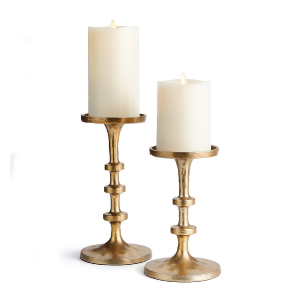 Napa Home And Garden Abacus Petite Candle Stands, Set Of 2