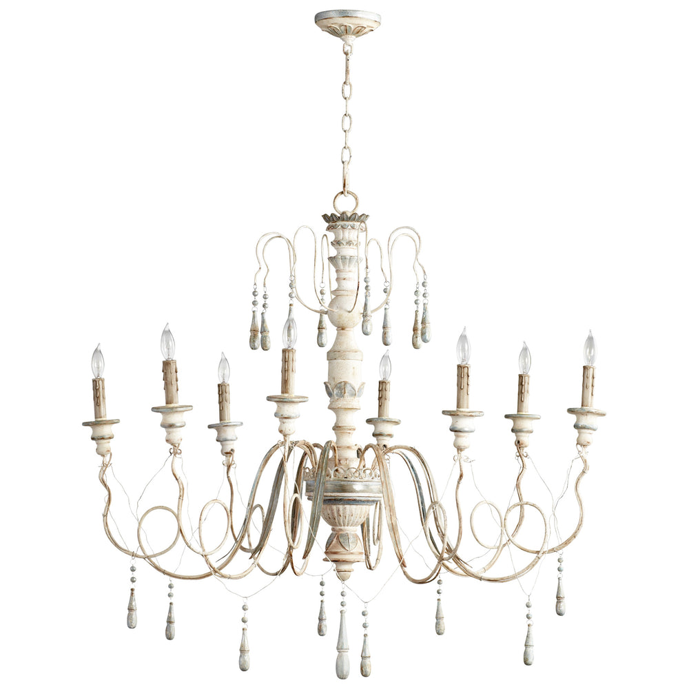 Chantal 8 Light Chandelier By Cyan Design
