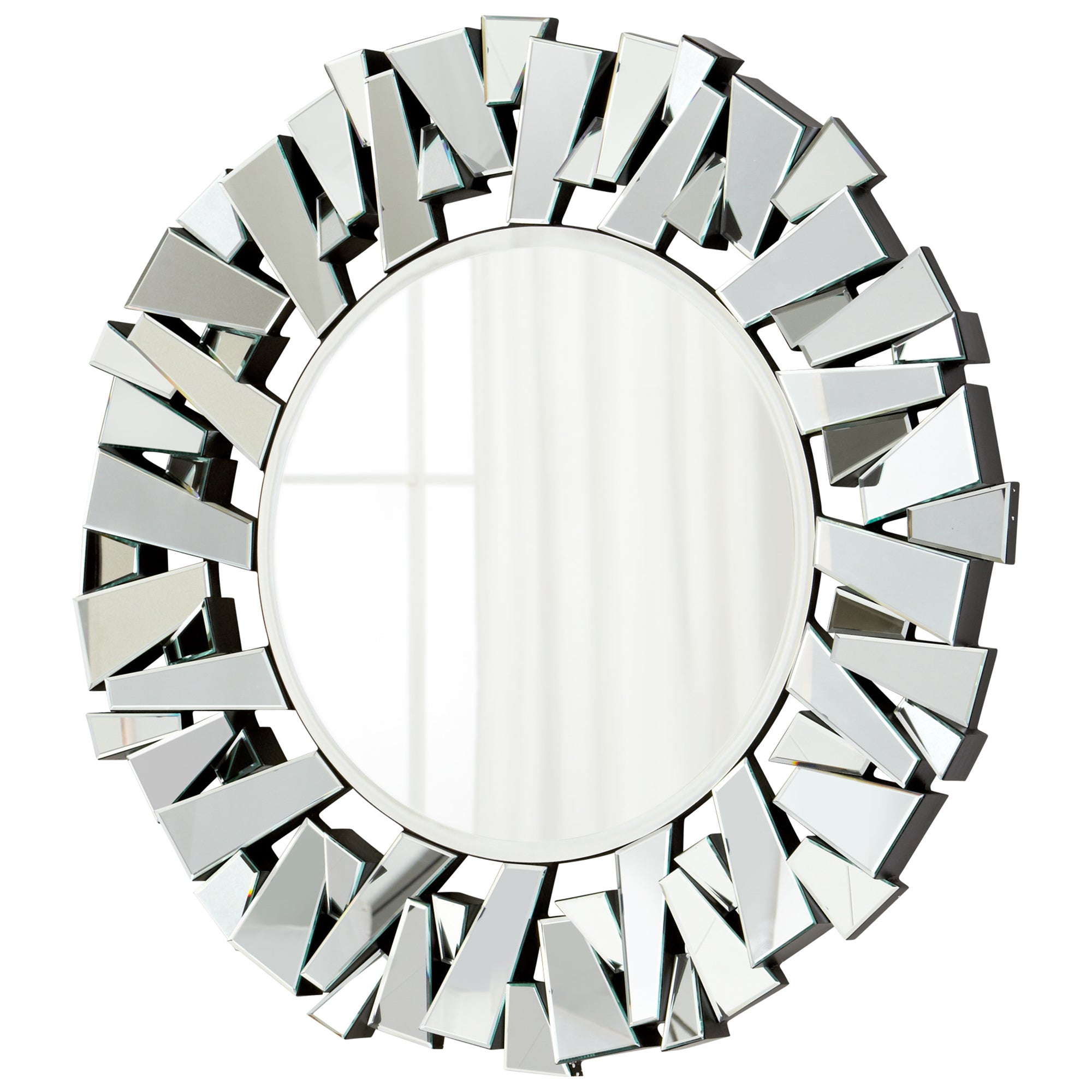 Circle Cityscape Mirror   By Cyan Design