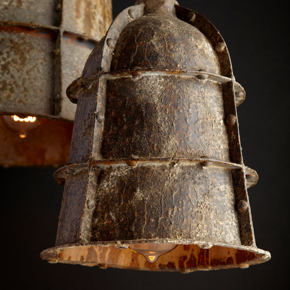 Small Rusto One Light Pendant  By Cyan Design