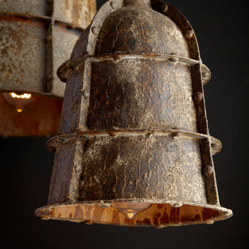 Large Rusto One Light Pendant  By Cyan Design