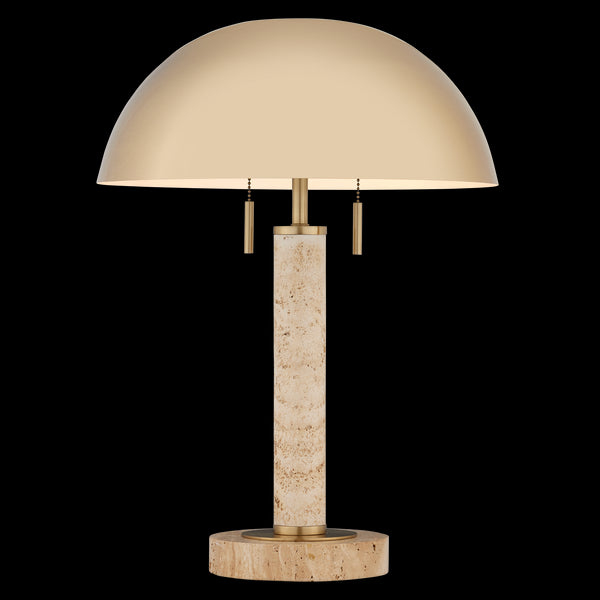 Currey & Company 21.75" Miles 2 Light Table Lamp