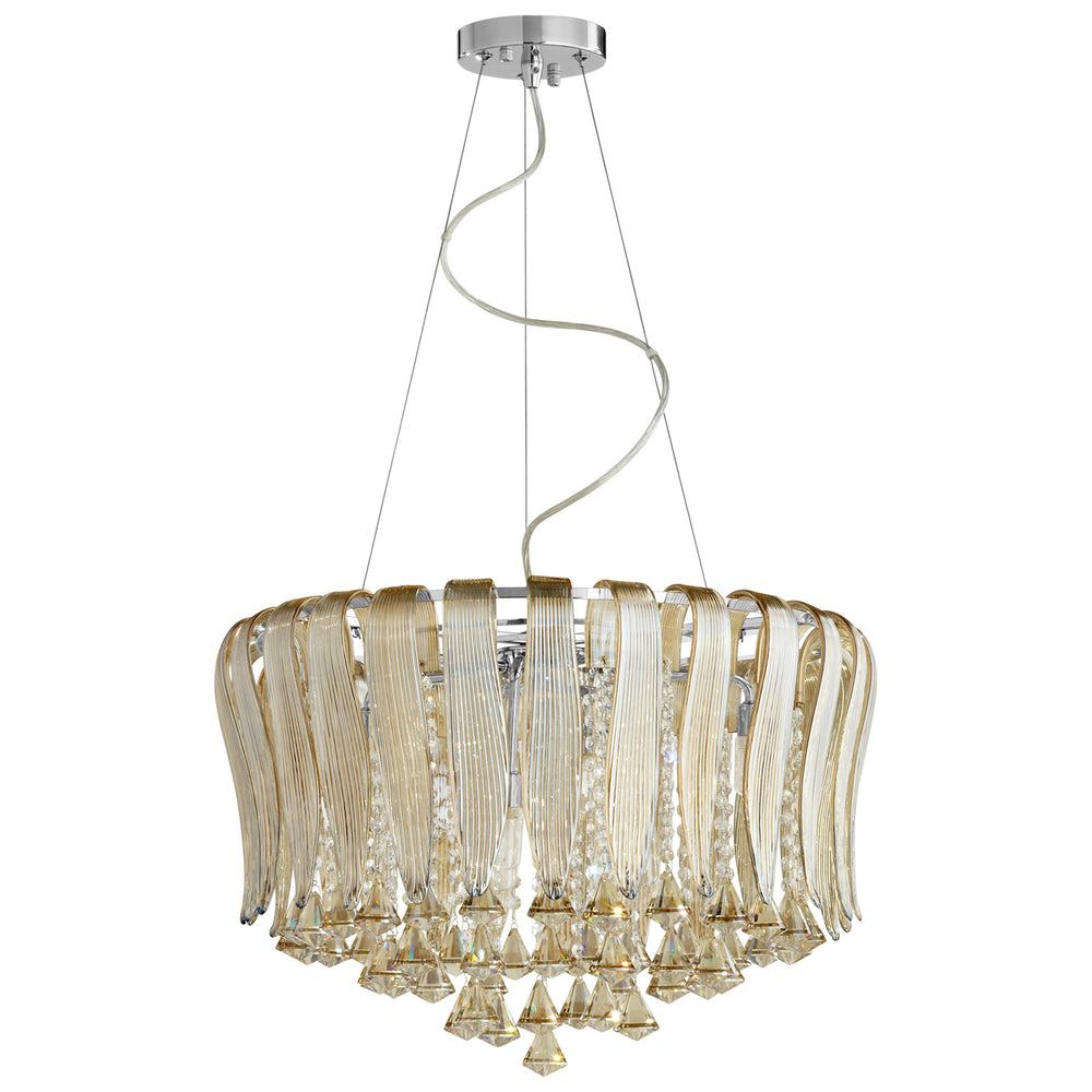 Olivia 8 Light Pendant By Cyan Design