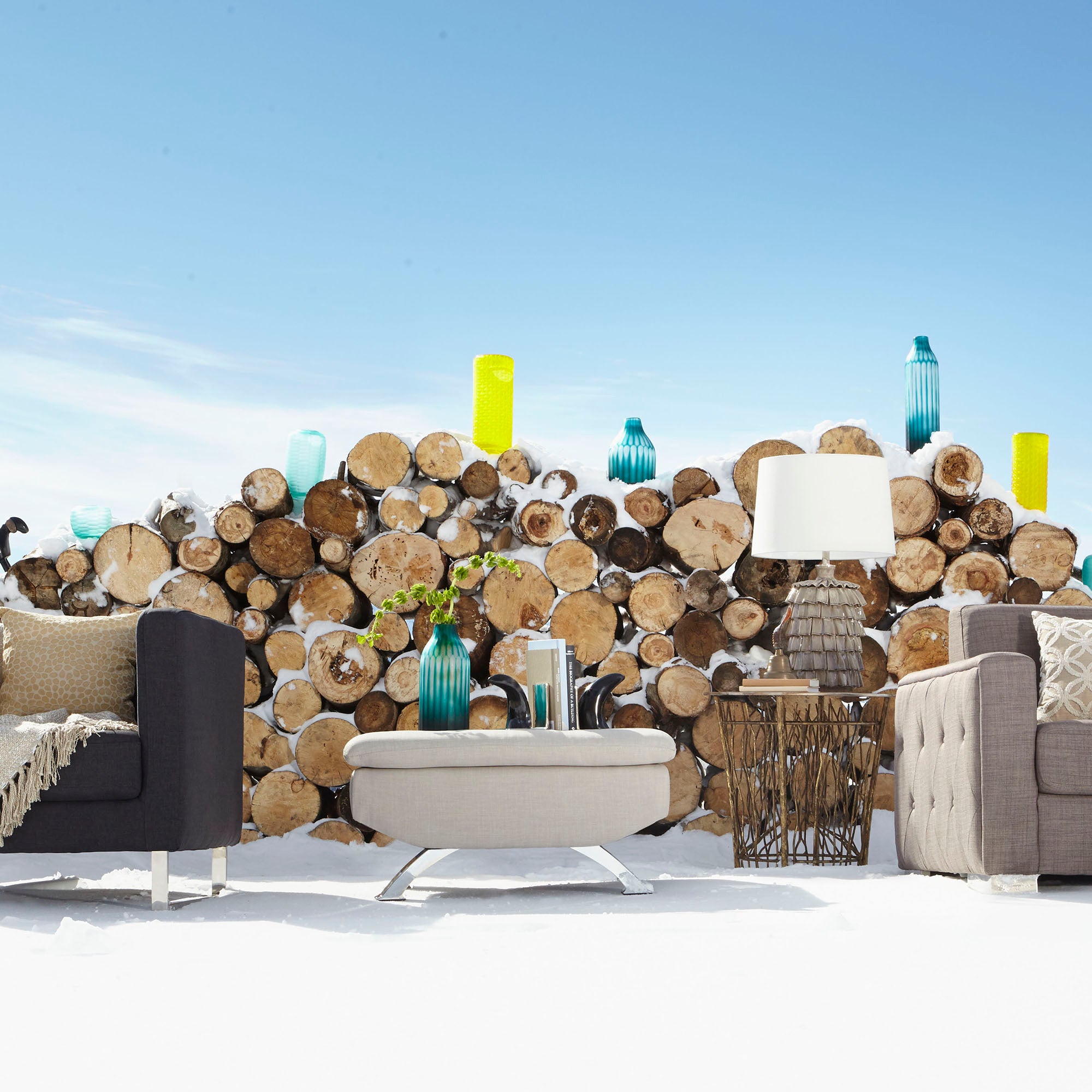 Horn Rimmed Bookends By Cyan Design