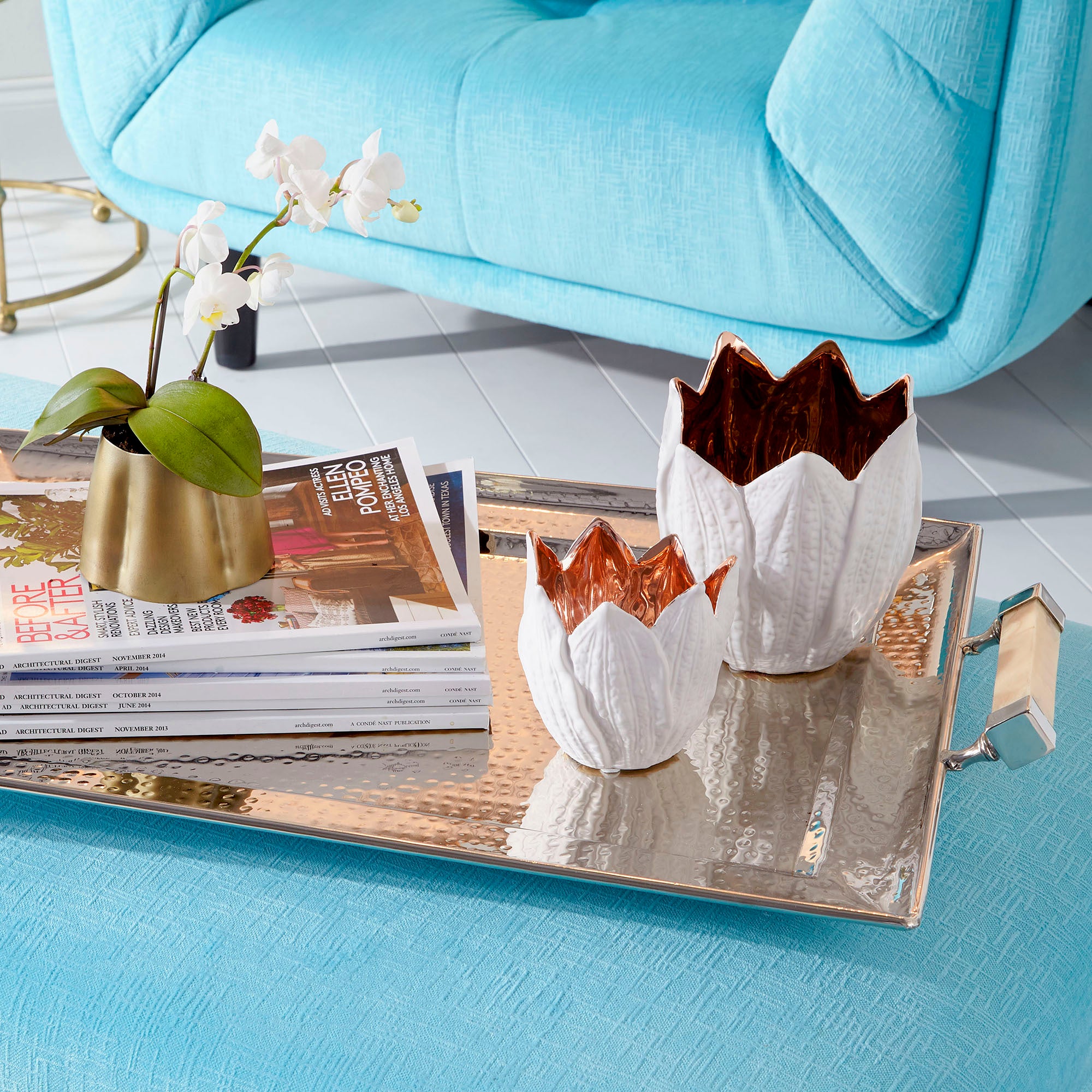 Butlers Palace Tray By Cyan Design