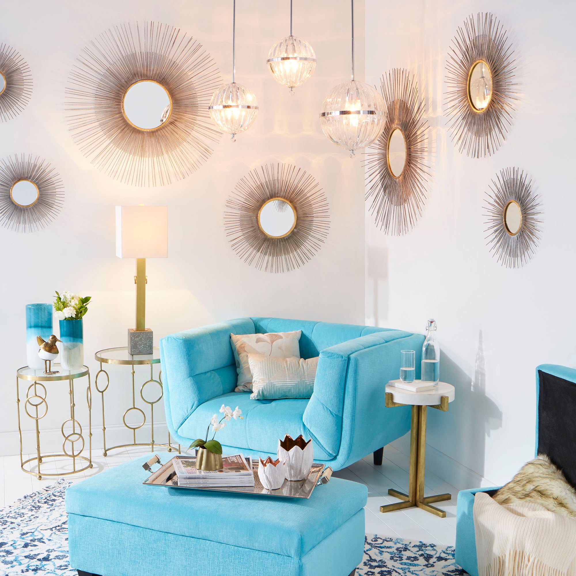 Butlers Palace Tray By Cyan Design