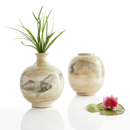 Small Swim a Circle Vase By Cyan Design