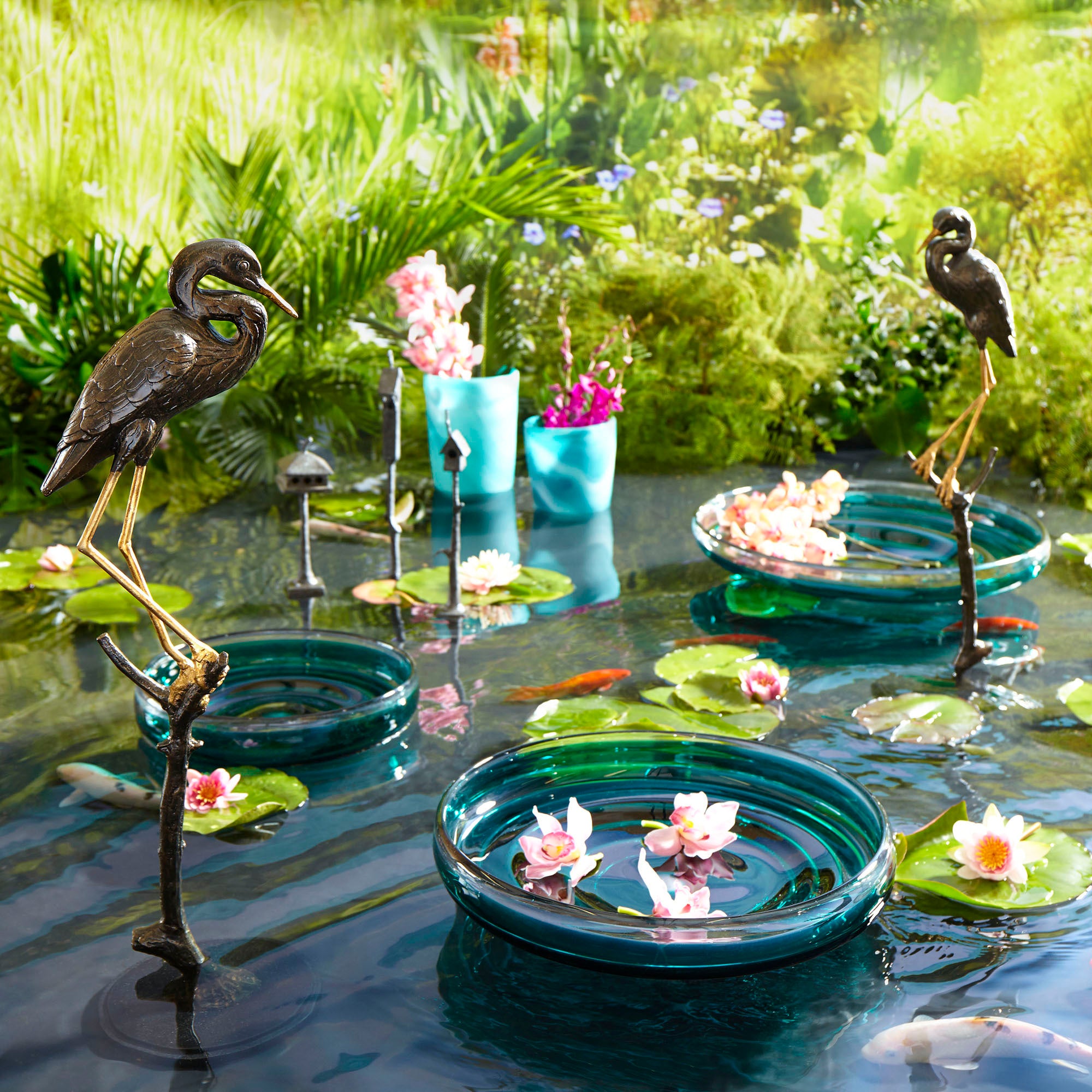 Midnight Avian Sculpture By Cyan Design