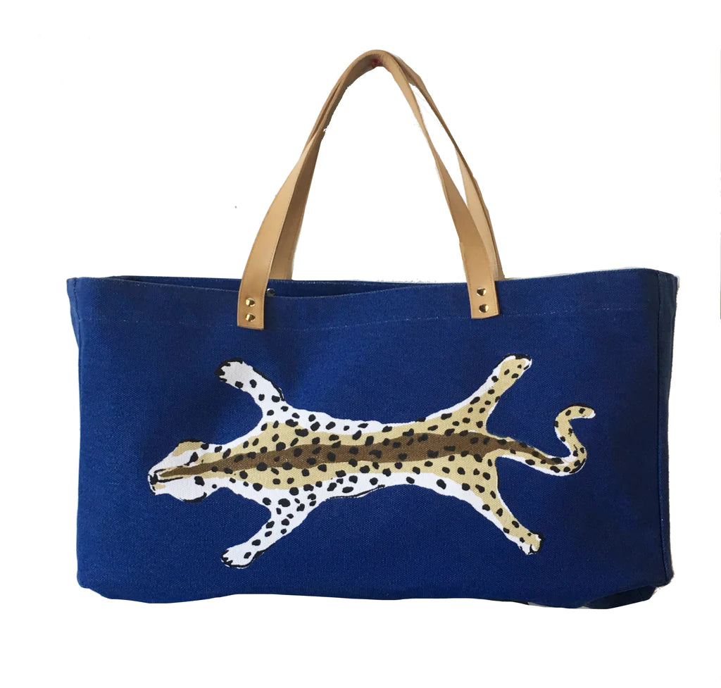 Dana Gibson Leopard Tote Bag
