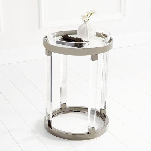 Prime Acrylic Accent Table By Cyan Design