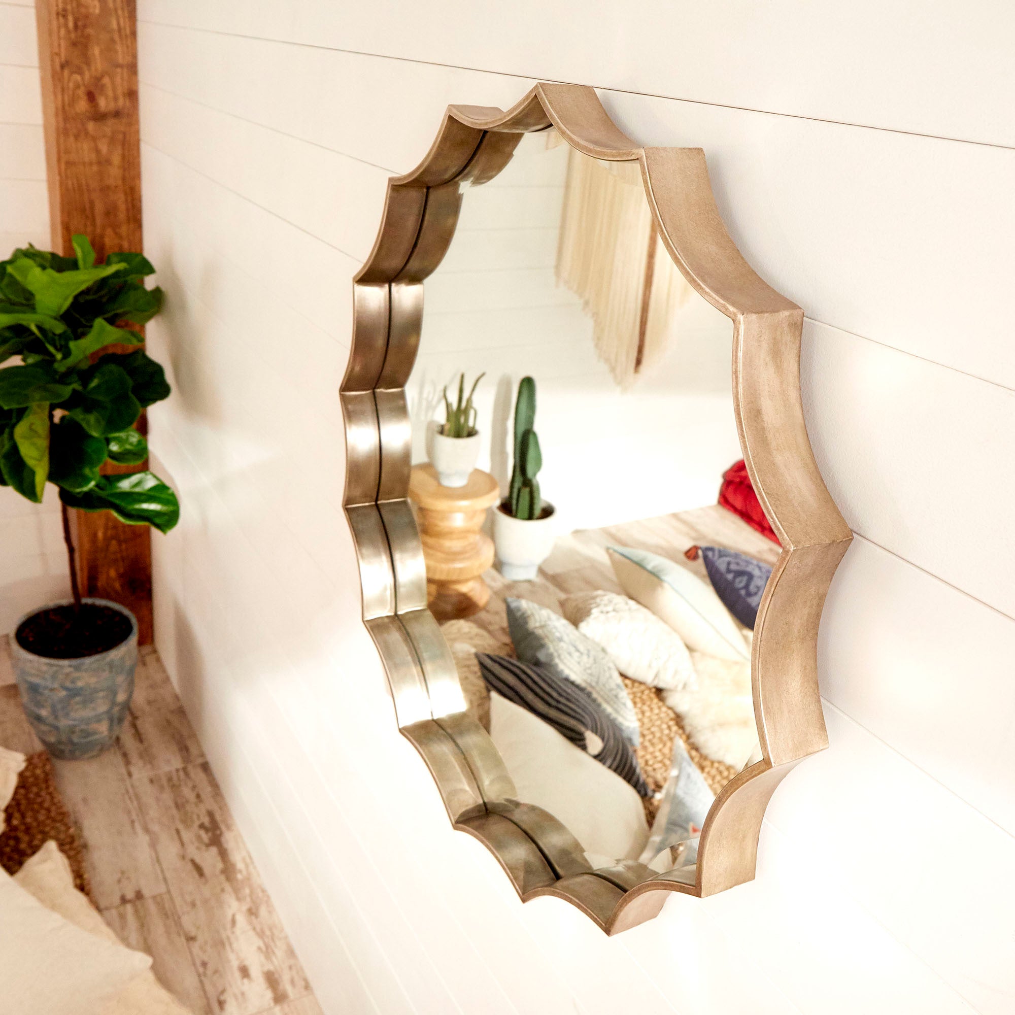 Luz Mirror By Cyan Design